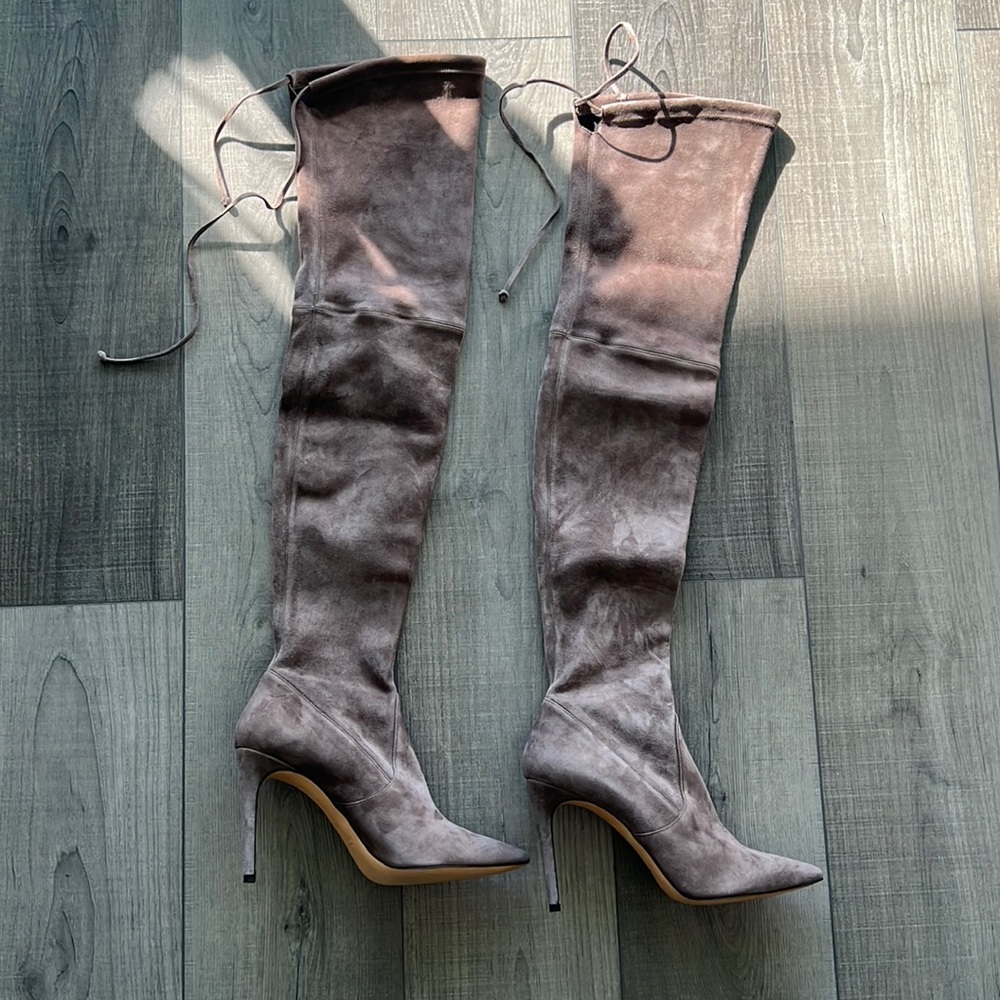 Jean Michael Over The Knee Suede Boots